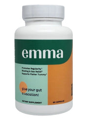 Emma Relief Supplement Pills Konsciens Keto for Gut Bloating 60 Capsules Exp 2026