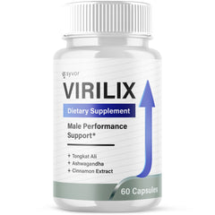 (1 Pack) Virilix Male Support Supplement Advanced Formula Viri Lix 60 Capsules