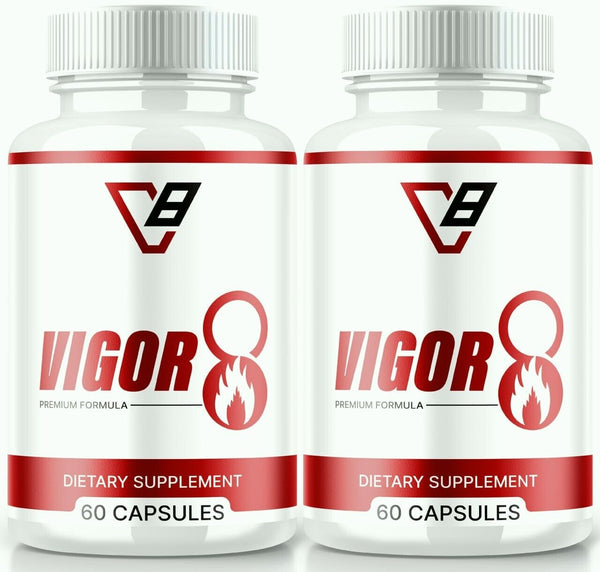 Vigor8 Supplement Pills (2 Pack- 120 Capsules) – ArmoleyCosmetics.com