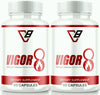 Image of (2 Pack) Vigor8 Supplement Pills 120 Capsules - ARMOLEY