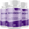 Image of (3 Pack) Nervocept Natural Super Nerve Supplement Nervo Cept 180 Capsules