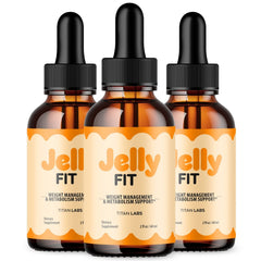 (3 Pack) Jelly Fit Drops Advanced Health & Fitness Formula JellyFit 90 Servings
