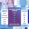 Image of (5 Pack) Crystal Clear Vision Support Healthy Eye Vision & Function 300 Capsules