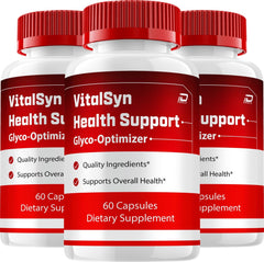 (3 Pack) Vitalsyn Capsules – Vitalsin All Natural Blend Glycogen Support 180 Capsules