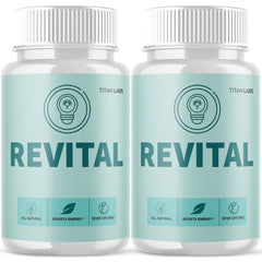 (2 Pack) Revital Advanced Energy & Fitness Formula Supplement Revi Tal 120 Caps