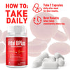 Image of (2 Pack) Vital B Plus Advanced Blood Support Supplement VitalBPlus 120 Capsules