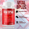 Image of (3 Pack) Vital B Plus Advanced Blood Support Supplement VitalBPlus 180 Capsules