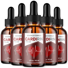 (5 Pack) Cardirin Blood Support Drops Cardi Rin Vitamin Supplement 150 Servings