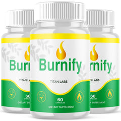 (3 Pack) Burnify Pills Advanced Energy & Fitness Vitamin Supplement 180 Capsules