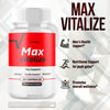 Image of (1 Pack) Max Vitalize Advanced Male Support Supplement MaxVitalize 60 Capsules