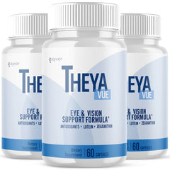 (3 Pack) Theya Vue Advanced Eye Vision Support Supplement TheyaVue 180 Capsules