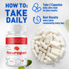 Image of (5 Pack) Neuropan Natural Super Nerve Supplement Neuro Pan 300 Capsule