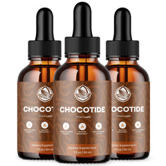 (3 Pack) Chocotide Drops Natural Health & Fitness Formula Choco Tide 90 Servings