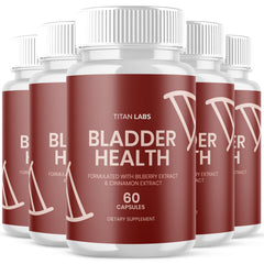 (5 Pack) Bladder Health Prostate & Bladder Support Formula BladderHealth 300 Capsules