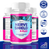 Image of (2 Pack) Nerve Shield Nootropic All Natural NerveShield Supplement 120 Capsules