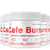 Image of (5 Pack) Cafe Burn Powder Support For Weight Management & Fitness 150 Servings