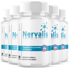 Nervalis All Natural Super Nervalis Supplement (5 Pack - 300 Capsules)
