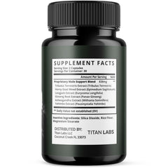 (1 Pack) Hardero Advanced Male Support Supplement Hard Ero 60 Capsules