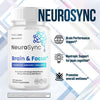 Image of (3 Pack) Neurosync Pills Natural Brain Supplement Neuro Sync 180 Capsules