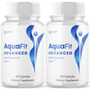 Image of (2 Pack) Aquafit Advanced Energy & Fitness Max Supplement Aqua Fit 120 Capsules