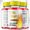 Image of Fit Burn Keto ACV Gummies 1000MG (5 Pack - 300 Gummies)