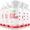 Image of (5 Pack) Gluco+ Advanced Blood Health Support Supplement Gluco Plus 300 Capsules