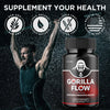 Image of (5 Pack) Gorilla Flow Advanced Male Support Supplement GorillaFlow 300 Capsules