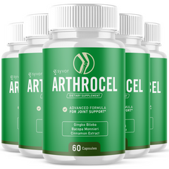 (5 Pack) Arthrocel Advanced Mobility Support Max Formula Supplement 300 Capsules