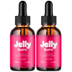(2 Pack) Jelly Burn Drops Advanced Formula JellyBurn 60 Serves
