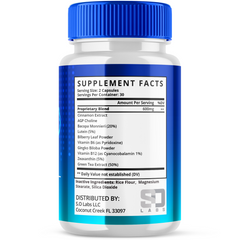 Neuro XR Advanced Concentration Brain Support Supplement (3 Pack - 180 Capsules)