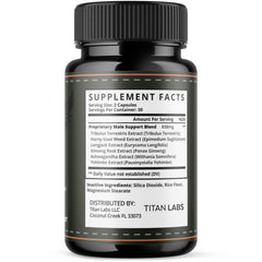 (5 Pack) Holy Vigor Advanced Male Support Vitamin Supplement HolyVigor 300 Capsules