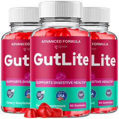 GutLite Keto ACV Gummys 1000MG Advanced Formula Vitamin 180 Gummies (3 Pack)