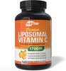 Image of NutriFlair Liposomal Vitamin C 1700mg, 180 Capsules Fat Soluble Vit Supplements