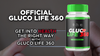 Image of Gluco Life 360 Blood Balance Advanced Support Glycogen (3 Pack - 180 Capsules)