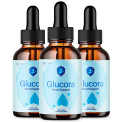 (3 Pack) Glucora Blood Support Drops Glucora Vitamin Supplement 90 Servings