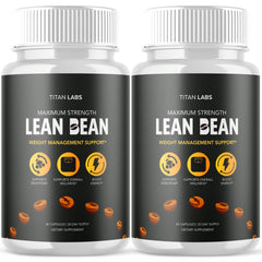 (2 Pack) Lean Bean Advanced Energy & Fitness Formula Vitamin LeanBean 120 Caps