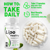 Image of (5 Pack) Lipo Healthy Advanced Energy & Fitness Supplement LipoHealthy 300 Capsules