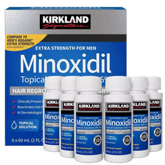 KIRKLAND Minoxidil 5% Extra Strength Men Hair Regrowth Solution 6 Month Ex 10/26