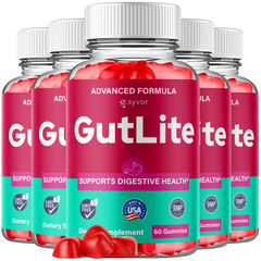 GutLite Keto ACV Gummys 1000MG Advanced Formula Vitamin 300 Gummies (5 Pack)