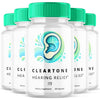 Image of (5 Pack) Clear Tone Pills - Ear Health Support & Tinnitus Relief - 300 Capsules