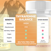 Image of Thyrafemme Balance Advanced Formula Thyra Femme Supplement Pills (5 Pack - 300 Capsules)