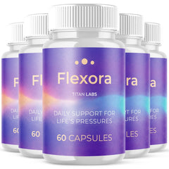 (5 Pack) Flexora Advanced Joints & Mobility Support Max Supplement 300 Capsules