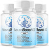 Image of (3 Pack) Neuro Boost IQ Formula Brain Supplement NeuroBoostIQ 180 Capsules