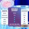 Image of Neuro Sharp All Natural Formula Brain Supplement (2 Pack-120 Capsules)