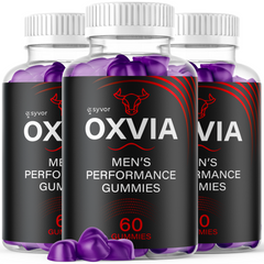 Oxvia Male Gummies Advanced Formula Vitamin Supplement (3 Pack-180 Gummies)