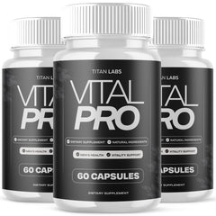 (3 Pack) Vital Pro Advanced Male Support Vitamin Supplement VitalPro 180 Capsule