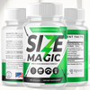 Image of (2 Pack) Size Magic for Men Advanced Max Formula Vitamin Supplement 120 Capsules