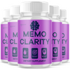 Image of Memo Clarity Nootropic All Natural Formula Brain Supplement (5 Pack - 300 Capsules)