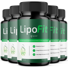 (5 Pack) LipoFit Advanced Energy & Fitness Formula Vitamin Lipo Fit 300 Capsules