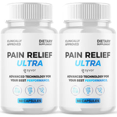 (2 Pack) Pain Relief Ultra Formula Natural Max Supplement 120 Capsules